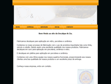 Tablet Screenshot of decalquecia.com